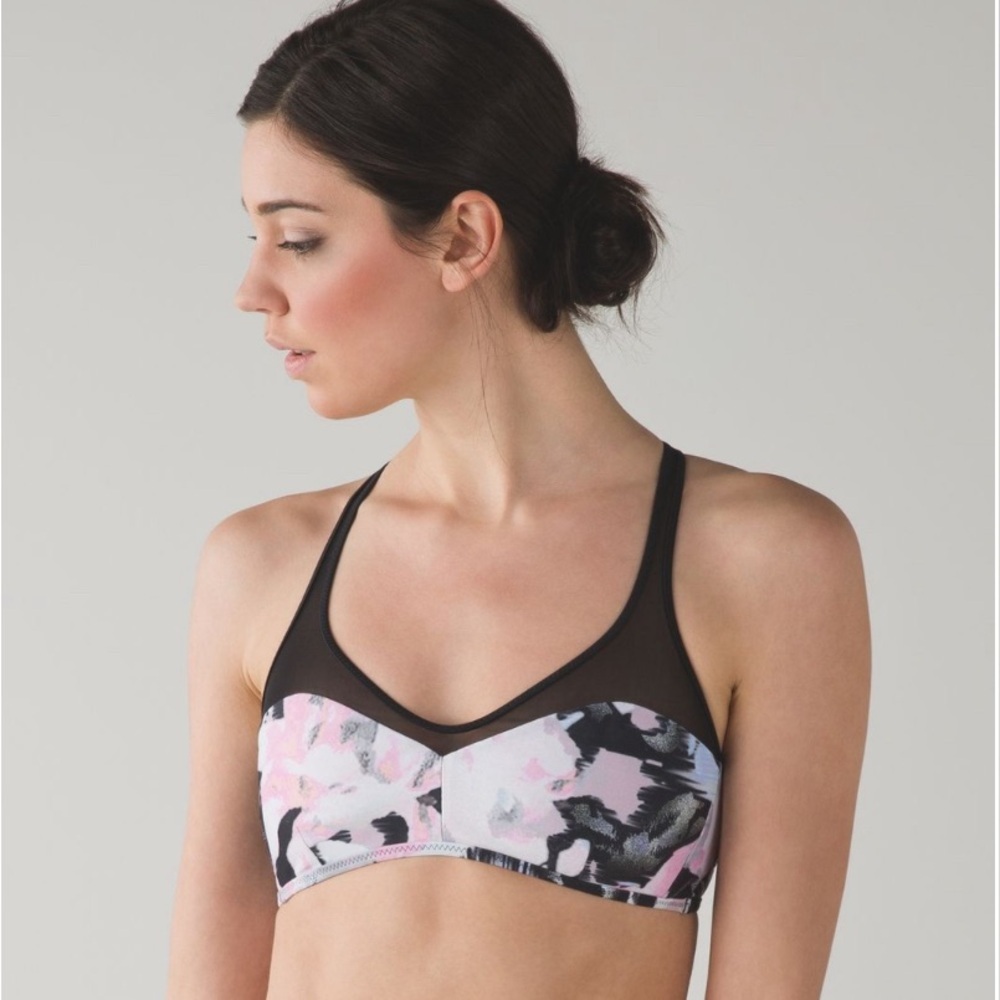 Lululemon Water Salty Swim Reversible Sport Bra Top women size Small